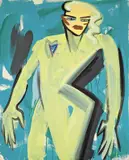 Elvira Bach, Warum sieht mich mein Herz so an, 1985, Acryl auf Leinwand
