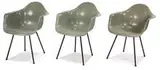 Charles and Ray Eames, Early armshell dining chairs (6)