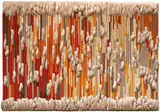 Sheila Hicks, Tahoe Wall, c. 1970, Rayon, linen and cotton on three panels