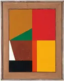 Frederick Hammersley, Different Quarters #12, 1959, Oil on canvas