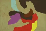 Frederick Hammersley, Middle East, 1964, Oil on panel