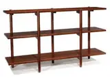 Milo Baughman, Bookcase, c. 1950, Walnut