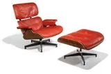 Charles and Ray Eames, Lounge chair and ottoman (2)