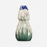Art Nouveau vase with tulips by Galileo Chini for L'Arte della Ceramica, c. 1898, glazed earthenware, sold Jan 2024