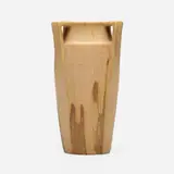 Mary Chase Perry for Pewabic Pottery, Early vase, drip-glazed earthenware