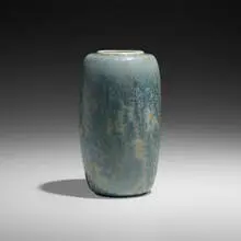 Fine and Large vase by University City, 1913, crystalline-glazed porcelain, sold Jan 2024