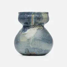 Jean-Joseph Carriès, Vase, c. 1900, glazed stoneware