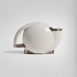 Paul Schreckengost, Teapot, 1938, glazed and painted stoneware