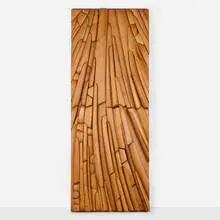 Lucien Bénière, Untitled (Wall Sculpture), 1987, sculpted birch