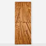 Lucien Bénière, Untitled (Wall Sculpture), 1987, sculpted birch