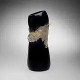 Liminal vessel by Darcy Miro and Michiko Sakano, c. 2011, hand-blown glass, gilt bronze, sold Nov 2025