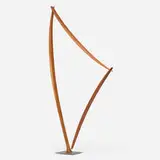 William Clift, Untitled, 2019, teak, steel