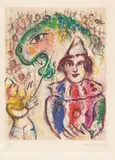 Marc Chagall, Aus: „Le Cirque, 1967, Farblithografie auf Arches-Velin