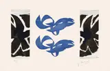 Georges Braque, Si je mourais là-bas, 1962, Farbholzschnitt auf Japan