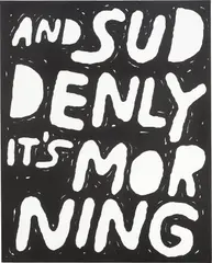 Stefan Marx, AND SUDDENLY IT'S MORNING, 2015, Acryl auf Leinwand