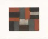 Sean Scully, Winter Wall, 2003, Farbaquatinta, Reservage und Pinselätzung auf Velin