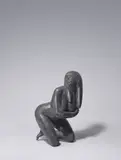Waldemar Grzimek, Kauernde, 1958, Bronze mit schwarzer Patina