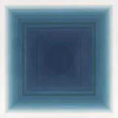 Paul Feiler, ADUTON XV, 1976, Öl auf Leinwand