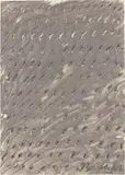 Uecker in Wien by Günther Uecker, 1992, Asche, Sand und Grafit auf Velin mit Ausstellungskatalog, in der Original-Leinenmappe, sold Sep 2024