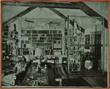 Katherine Dreier's Room by Richard Pettibone, 1966, Silkscreened photograph on canvas, sold Oct 2012