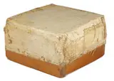 Lawrence Carroll, 12 x 12 Box, c. 1989, Oil, wax, resin and staples on wooden box