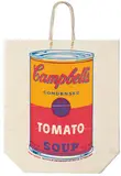 Andy Warhol, Campbell's Soup Can (Tomato), 1966, Screenprint on shopping bag