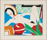 Tom Wesselmann, Monica with Tulips, 1989, Screenprint in colors