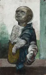 Howard Warshaw, Untitled, 1948, Acrylic on board