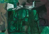 Howard Warshaw, Untitled, 1953, Collage