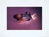 Laurie Simmons, Lying Objects (Perfume Bottle), 1992, Color offset lithograph on Luxus Satin paper
