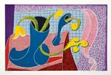 David Hockney, Four Flowers in Still Life