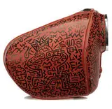 Keith Haring, Untitled (Motorcycle Tank and Side Covers) (3), 1985, Paint, marker on metal