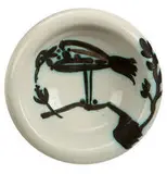 Oiseau sur la branch by Pablo Picasso, 1952, White earthenware clay with oxidized paraffin decoration and white enamel, sold Oct 2012
