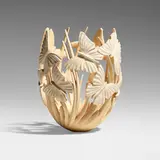 Ron Layport, Untitled (Butterflies vessel)