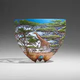 Gordon Pembridge, African Dream, 2013, macrocarpa, pohutukawa, acrylic paint, lacquer