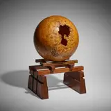 Christian Burchard, The eye of the storm, 1990, maple burl, mahogany