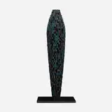Hap Sakwa, PBX-011, 1986, carved and polychromed wood