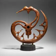 John Wooller, Untitled, 1992, jarrah burl