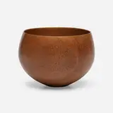 Bob Stocksdale, Bowl, 1982, macadamia