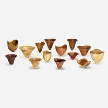 Bert Marsh, Collection of fourteen vessels, 2005-2010, various woods