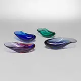 Collection of four bowls by attribution Seguso Vetri d'Arte, c. 1948, glass, sold Nov 2025