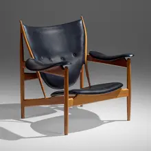 Finn Juhl, Chieftain lounge chair, 1949 / 1998, leather, walnut
