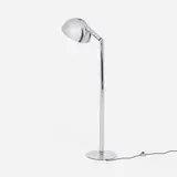 Adalberto Dal Lago and Rocco Serini, Playmaker floor lamp, 1970, chrome-plated aluminum