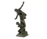 Giambologna, bronze figural group of The Rape of the Sabine Woman, bronze