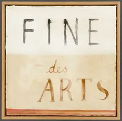 FINE des ARTS by Norbert Schwontkowski, 2005, Öl und Schellack auf Leinwand, sold Nov 2015