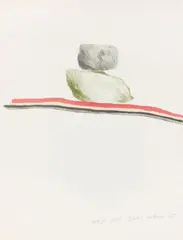 David Hockney, Rocks Nevada, 1968, Farblithografie auf BFK Rives-Velin