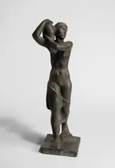 Milly Steger, Krugträgerin, 1934, Bronze mit grünschwarzer Patina. Höhe: 54 cm (21 ¼ in.)