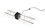 Theodore Waddell, Light Stick lamp, 1970, Chrome-plated steel, glass and plastic