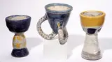 Jun Kaneko, Goblets (3)