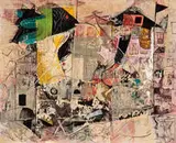 Paul Ninas, 3 Fishes, 1948, Gouache and mixed media on paper